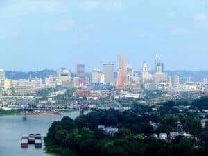downtown Cincinnati