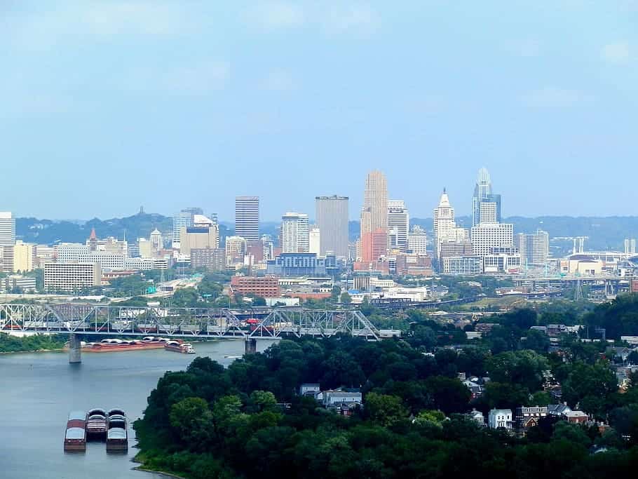 downtown Cincinnati