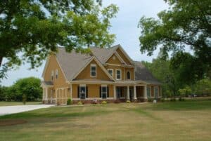 a Dayton home with a recently completed roof replacement