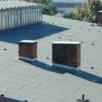 Commercial roofing project in Dayton, OH